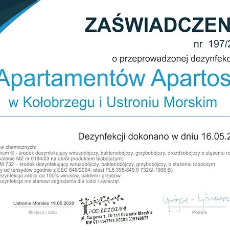 Apartos Blizej Morza * Kołobrzeg